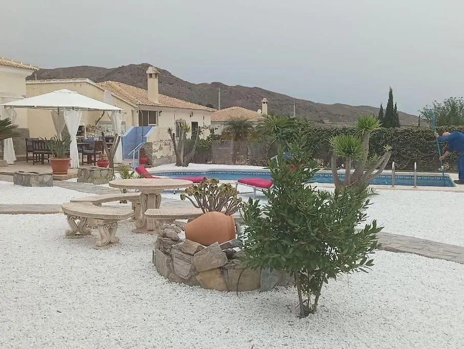 Villa Paz - Villa Familiar Para 6 Con Piscina, Ac, Wifi Y Parking Arboleas
