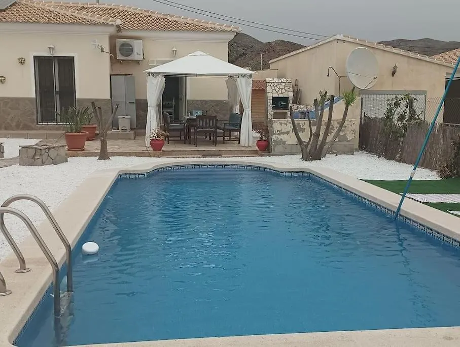 Villa Paz - Villa Familiar Para 6 Con Piscina, Ac, Wifi Y Parking Arboleas 0*,