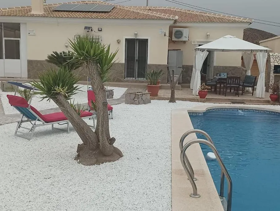 Villa Paz - Villa Familiar Para 6 Con Piscina, Ac, Wifi Y Parking Arboleas