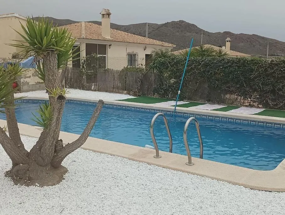 Villa Paz - Villa Familiar Para 6 Con Piscina, Ac, Wifi Y Parking Arboleas